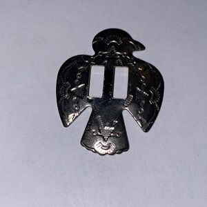 Silver Thunderbird Concho eagle